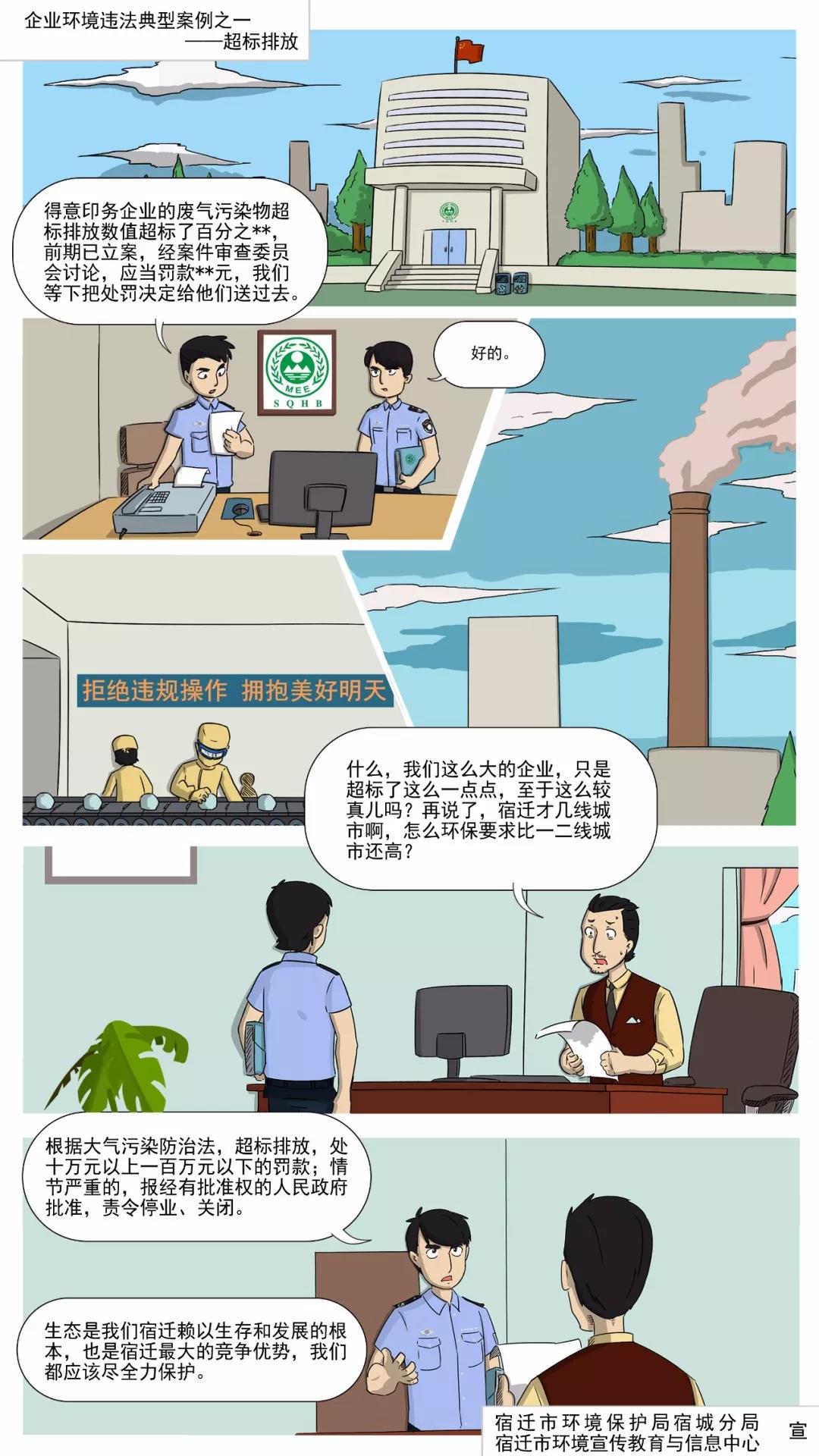 局用漫畫解讀：常見的企業(yè)環(huán)境違法行為有哪些？